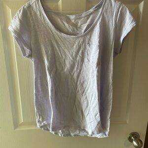 GAP Lavender Short Sleeve Easy Tee